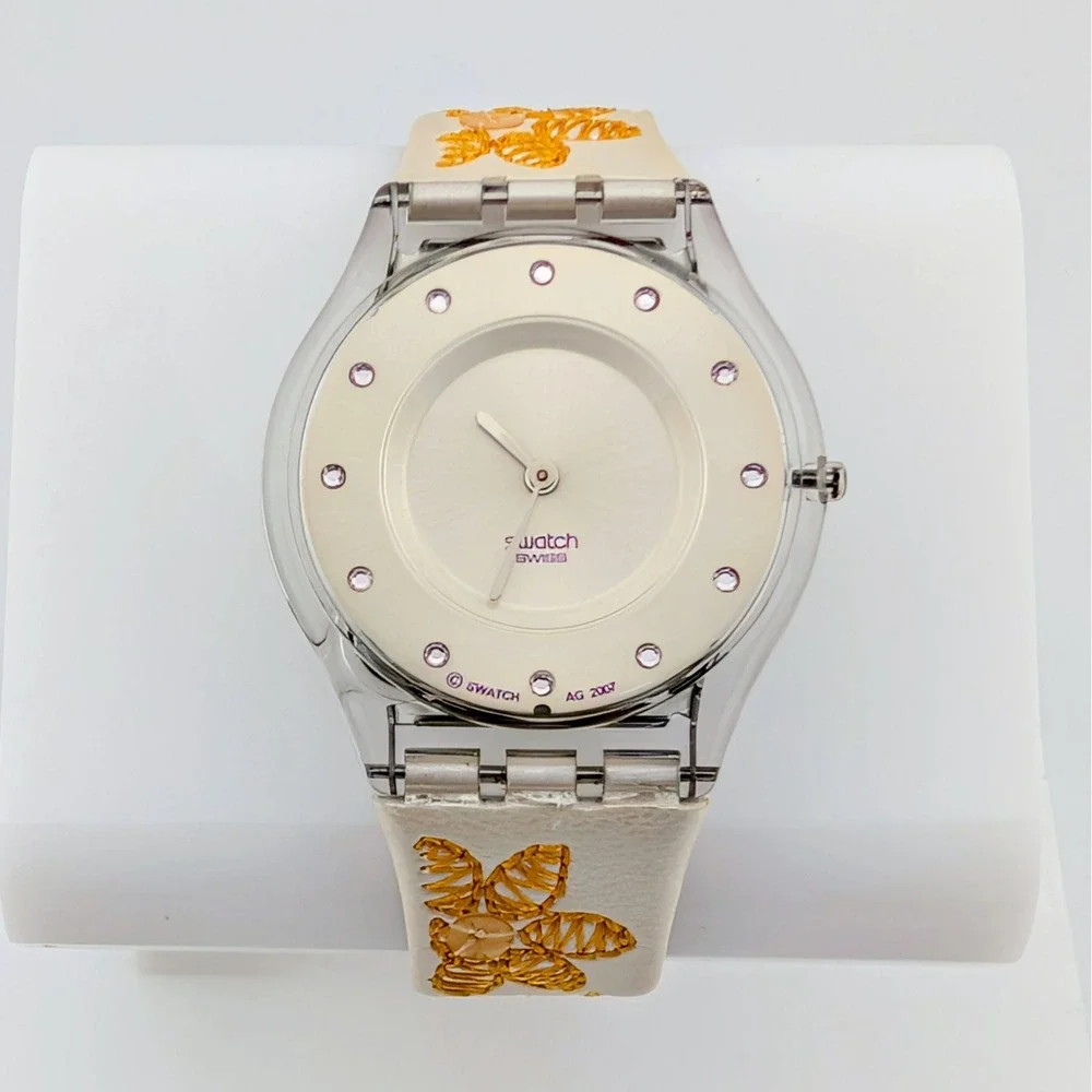 2007 Swatch Skin Madre Mia Special Mother's Day Release Watch Original Pouch